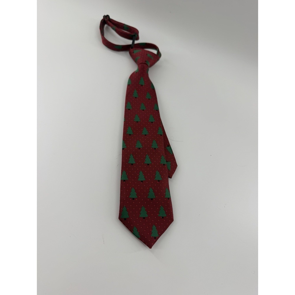Children's Place BOYS 24M-4T Christmas Tie Holidays Santa Red Green Holidays